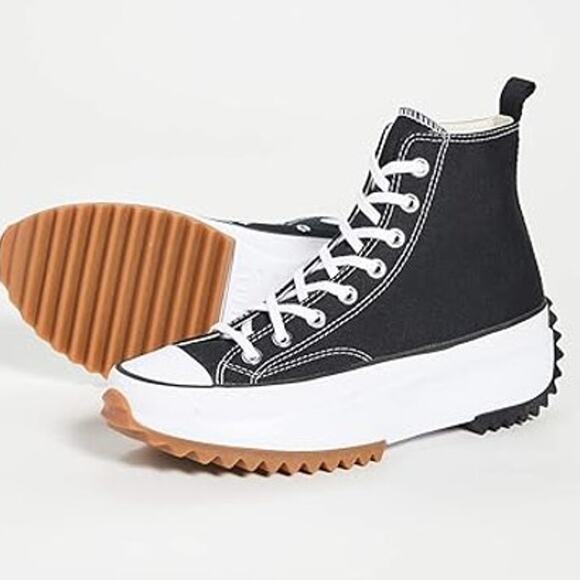 NEW Converse Run Star Hike High Black Unisex Size 8.5M / 10W 166800C - Picture 1 of 6